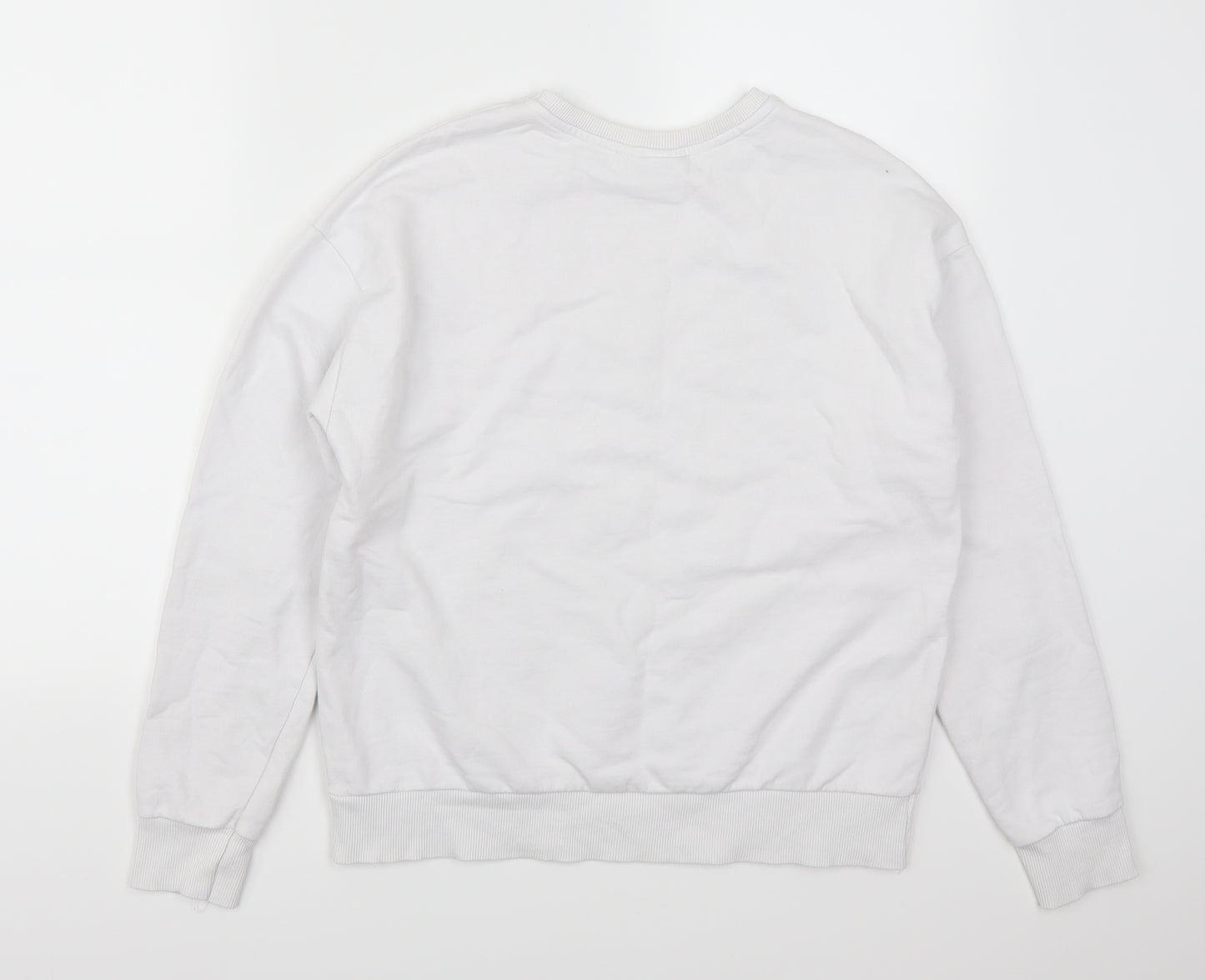 Primark Womens White   Pullover Sweatshirt Size 6  - Mickey Mouse