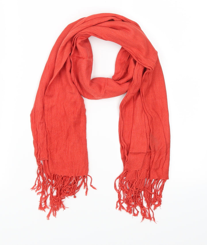 Preworn Womens Red    Scarf