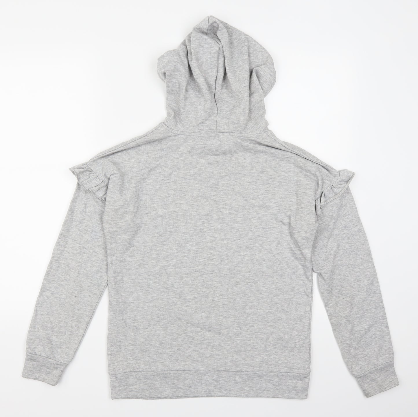 Dorothy Perkins Womens Grey   Pullover Hoodie Size 8