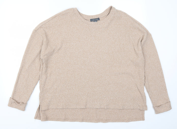 Primark Womens Beige   Pullover Sweatshirt Size 14