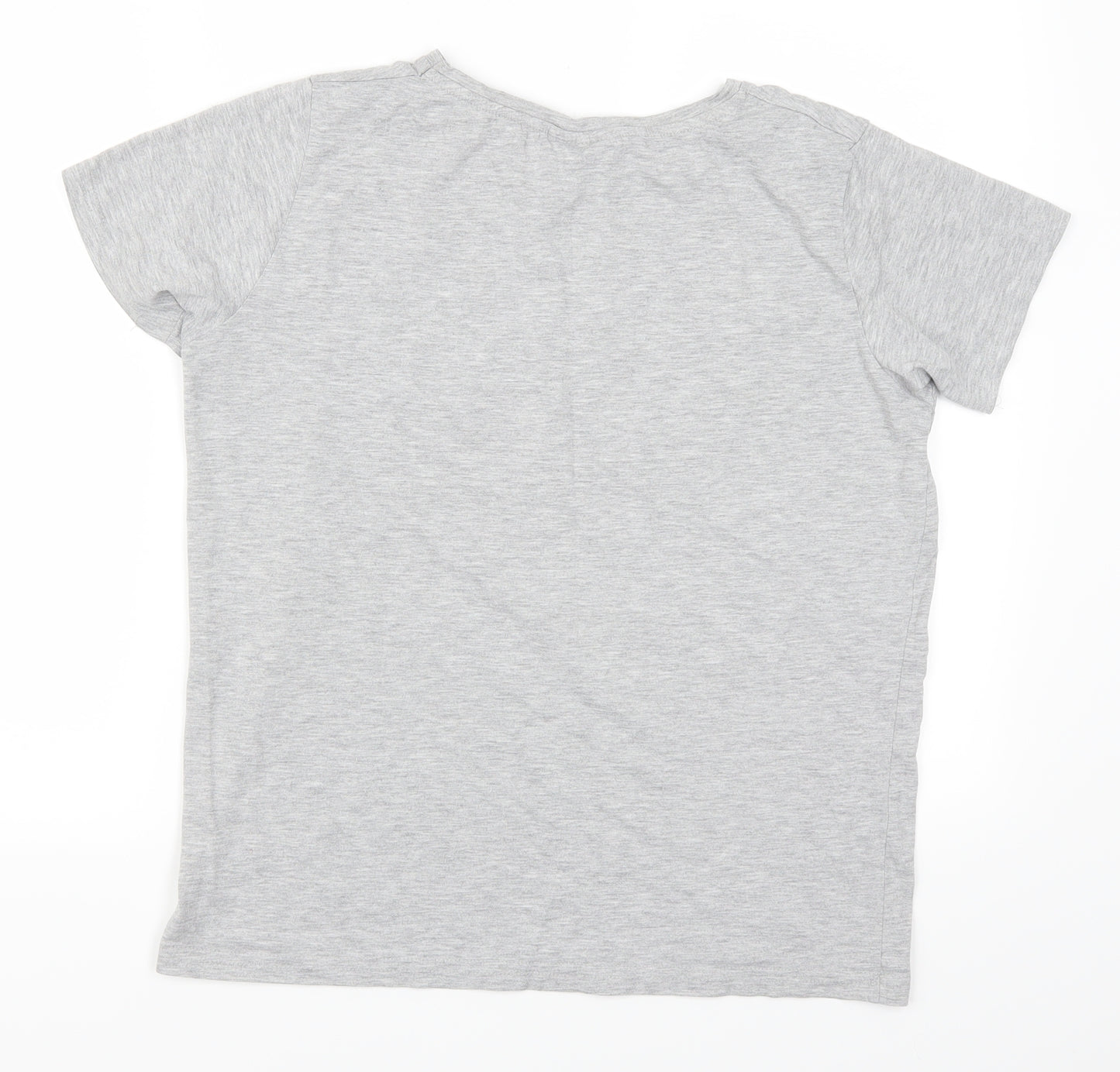 Gogglebox Womens Grey   Basic T-Shirt Size 12  - Gogglebox