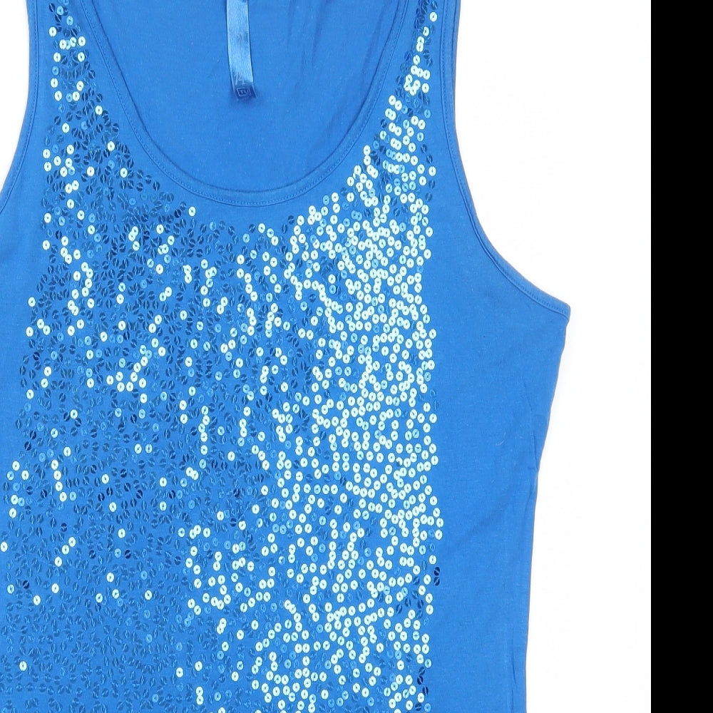 TU Womens Blue   Basic Tank Size 14