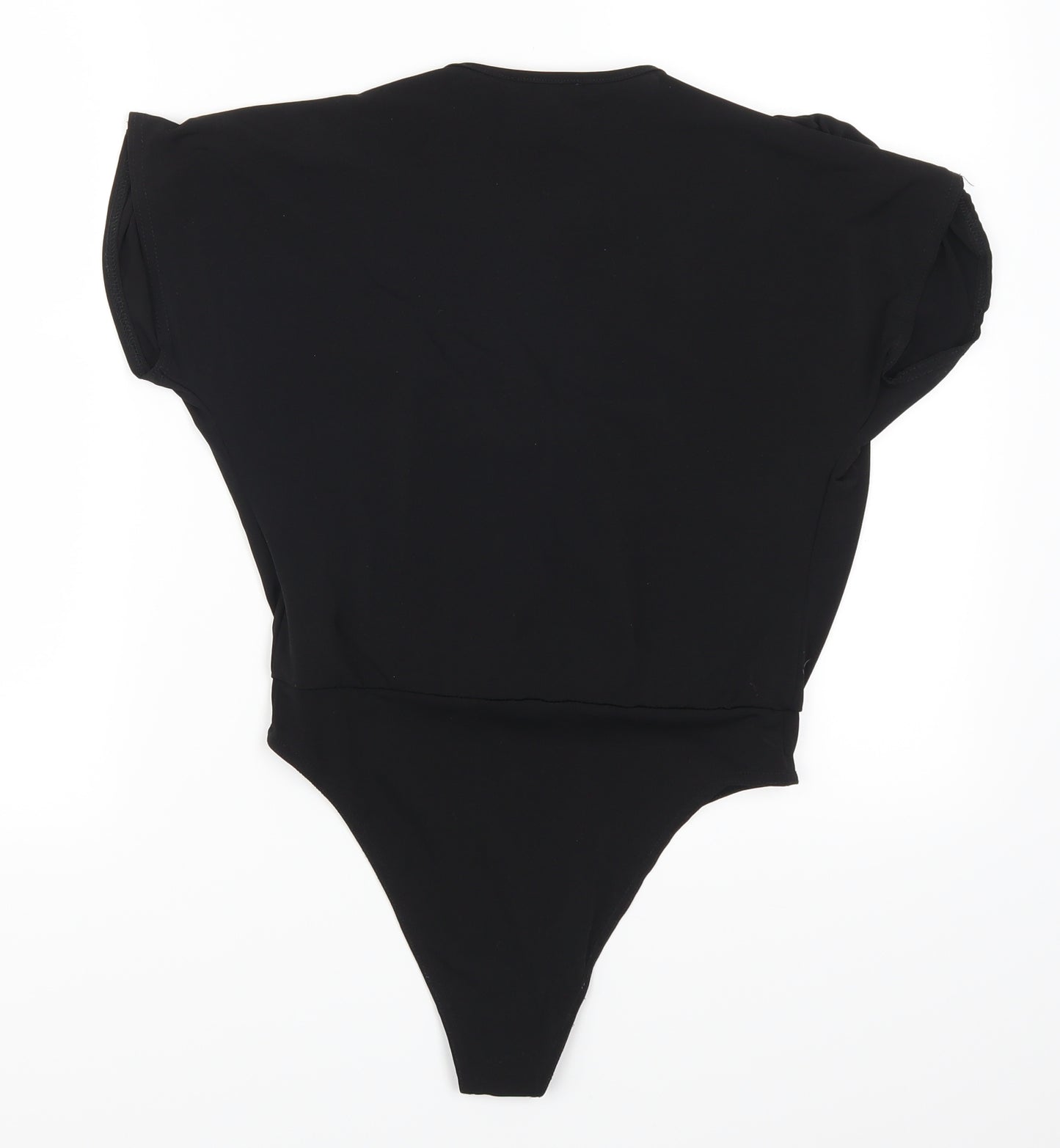 New Look Womens Black   Basic T-Shirt Size 8  - Body Suit