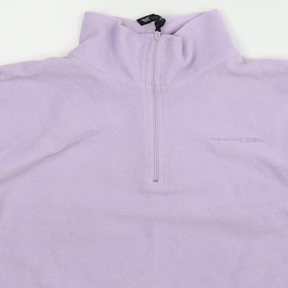 Trespass Womens Pink  Fleece Jacket  Size L
