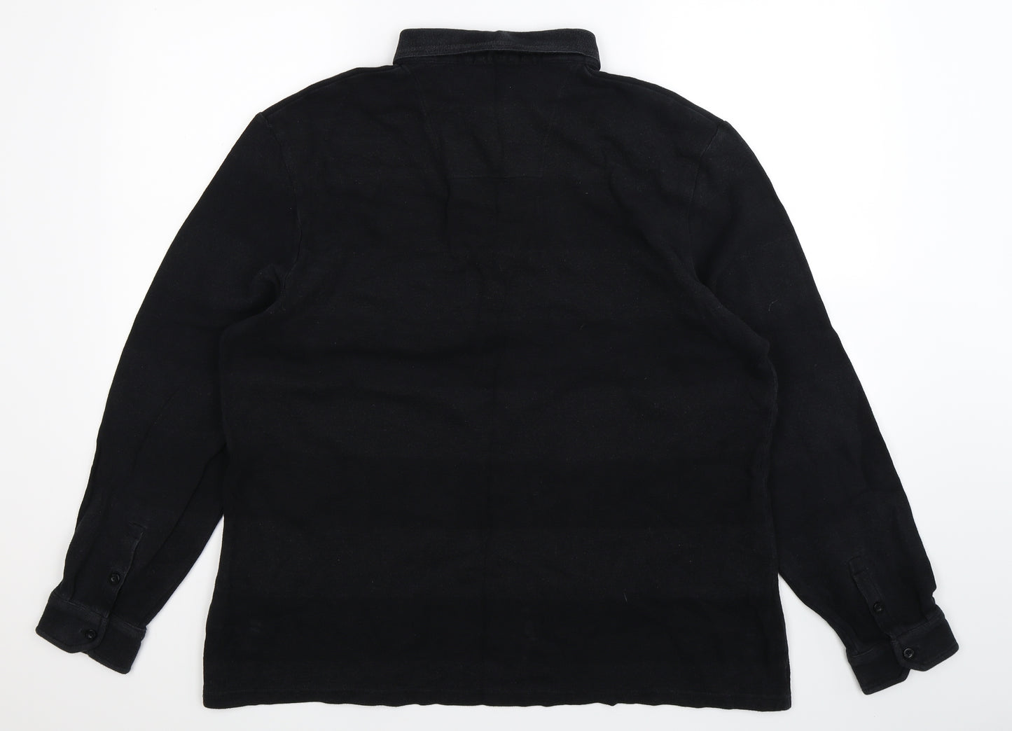 Admiral Mens Black    Polo Size XL