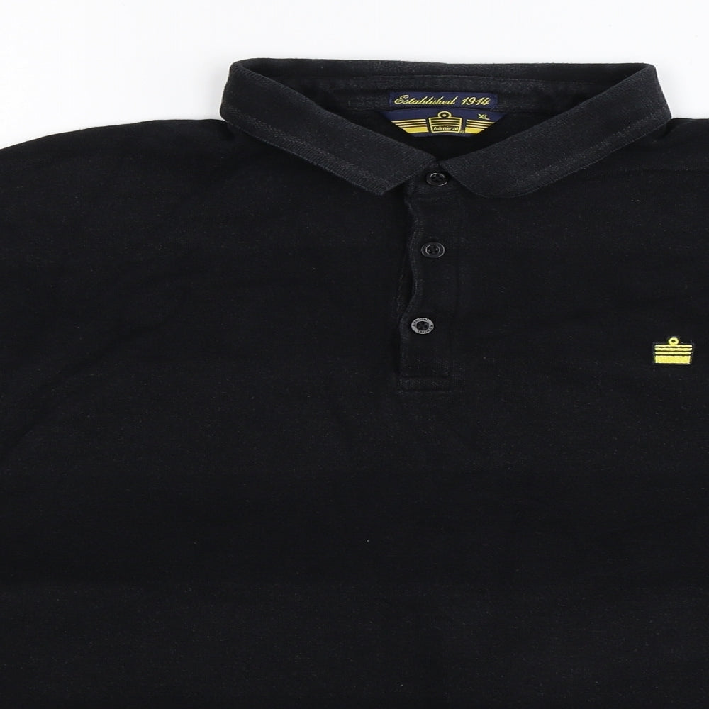 Admiral Mens Black    Polo Size XL