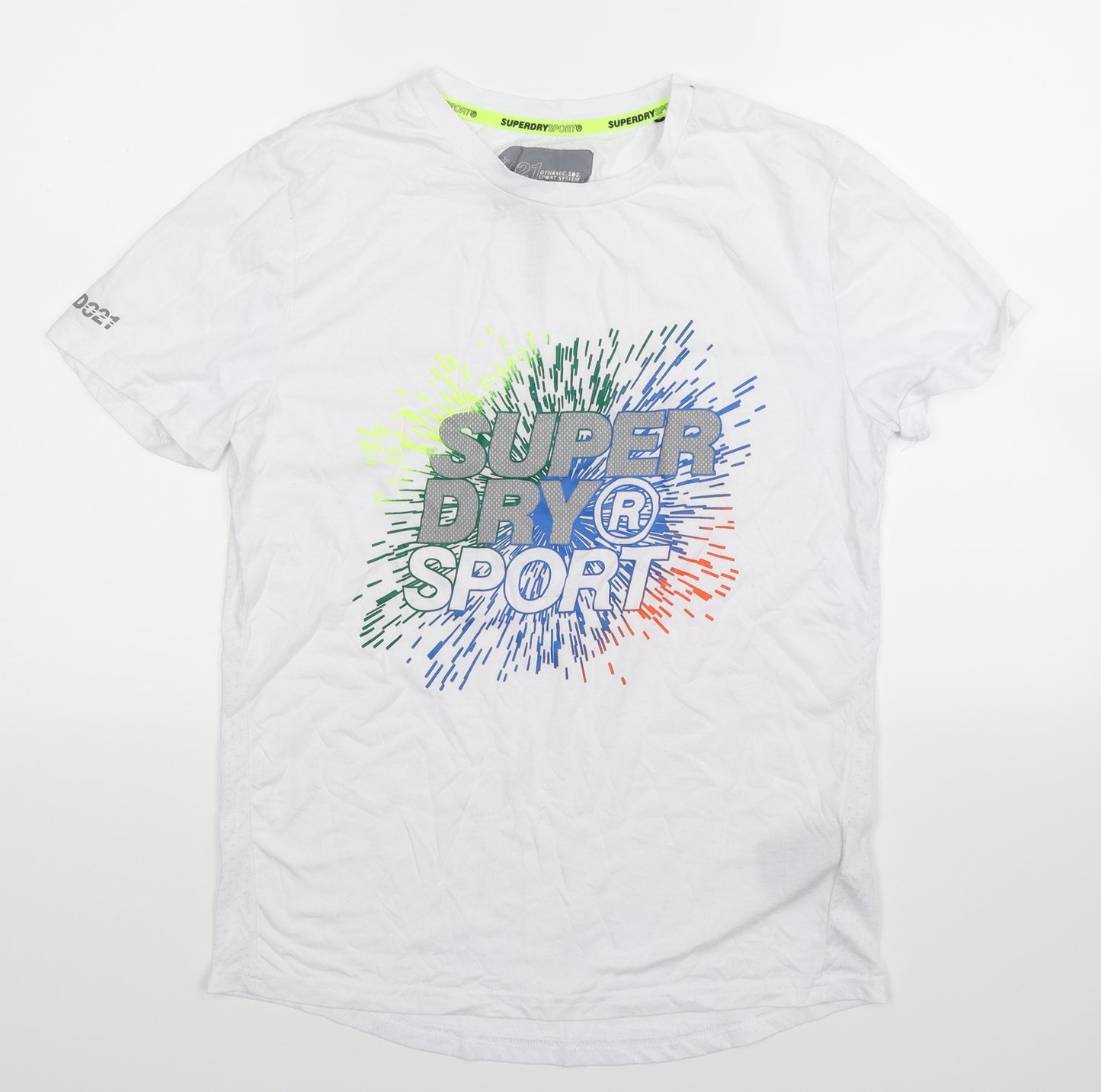Superdry Mens White    T-Shirt Size S
