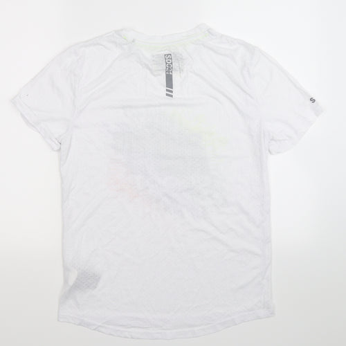 Superdry Mens White    T-Shirt Size S