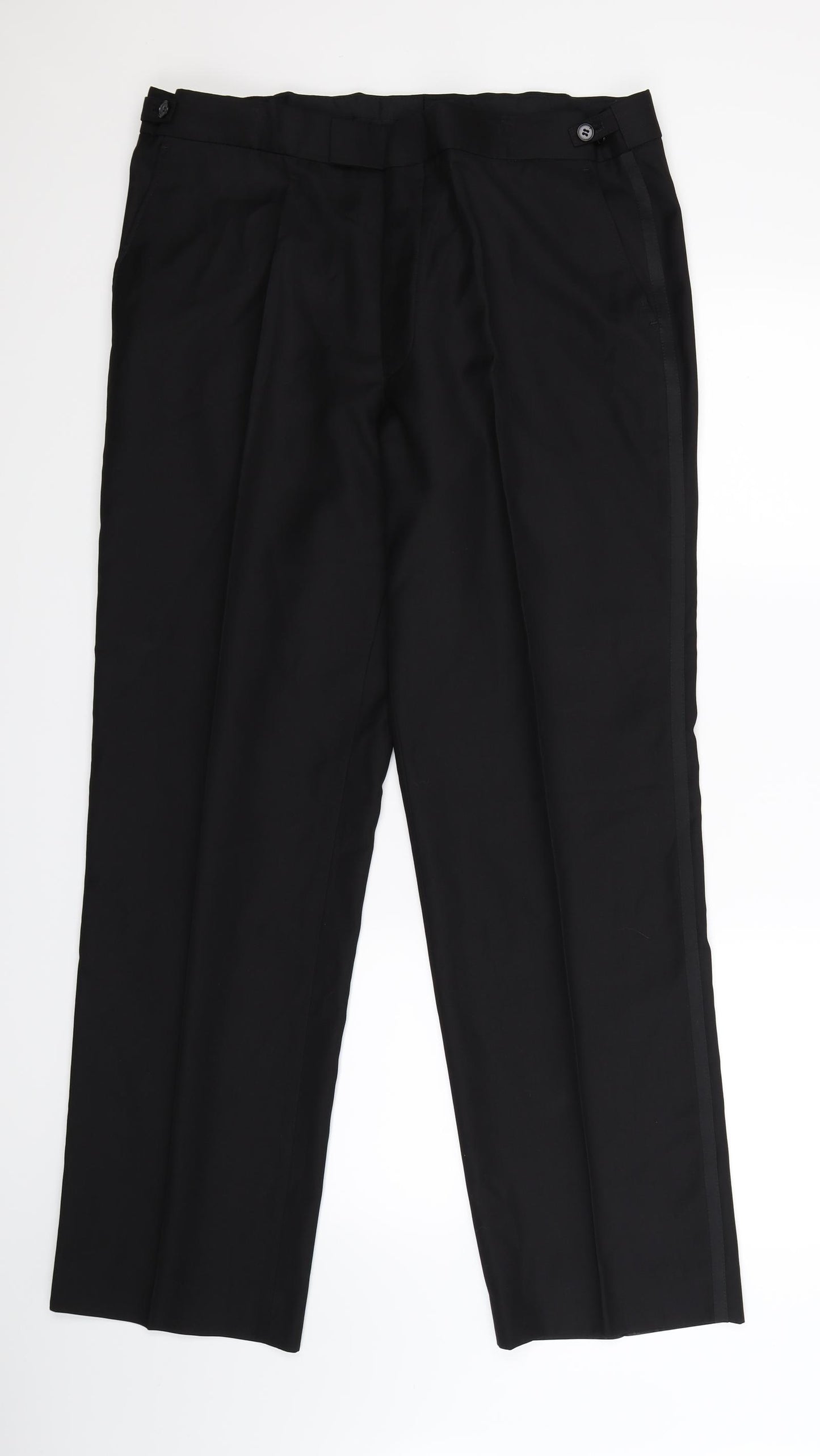 Burton Mens Black   2 Piece Suit Size 44 L33 in - Dinner
