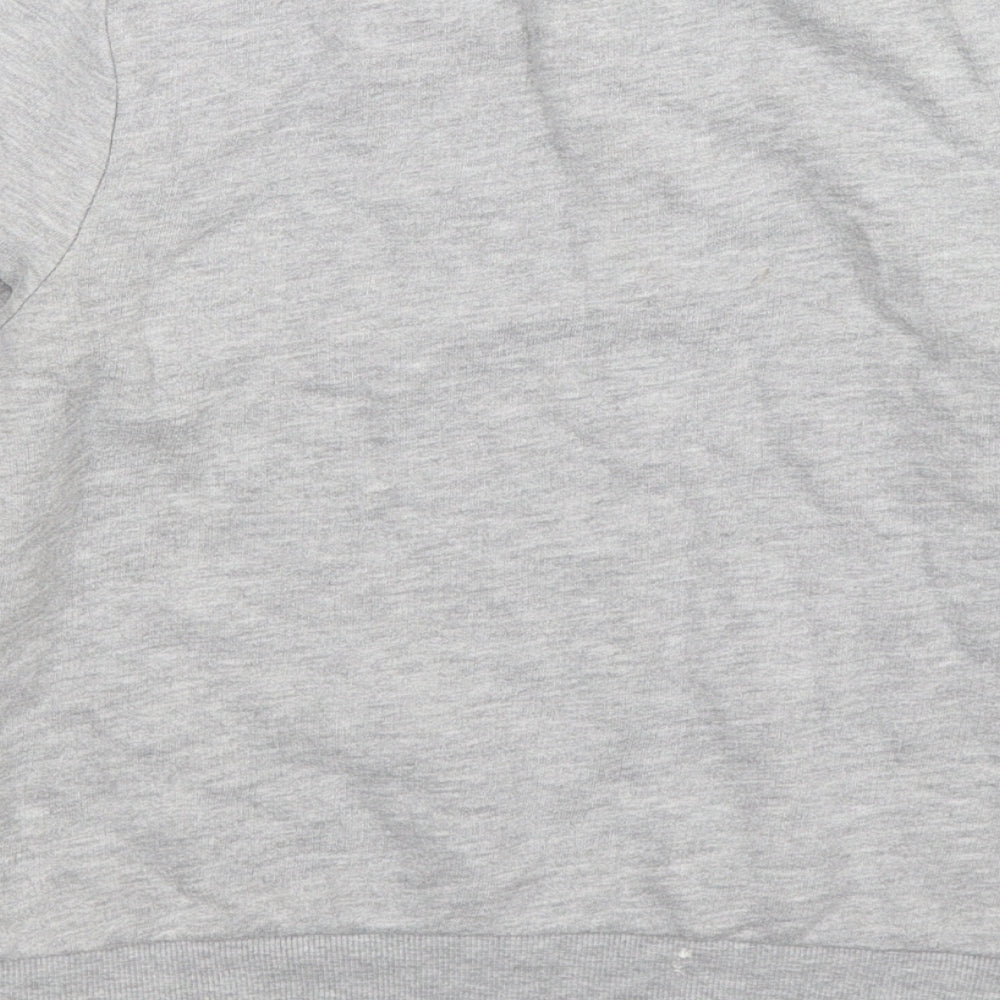 Marks and Spencer Girls Grey   Pullover Sweatshirt Size 10-11 Years