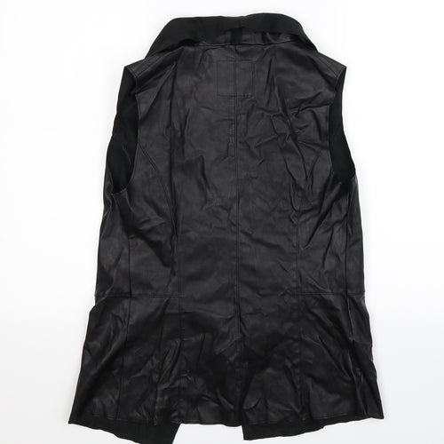 New Look Womens Black   Gilet Jacket Size 10