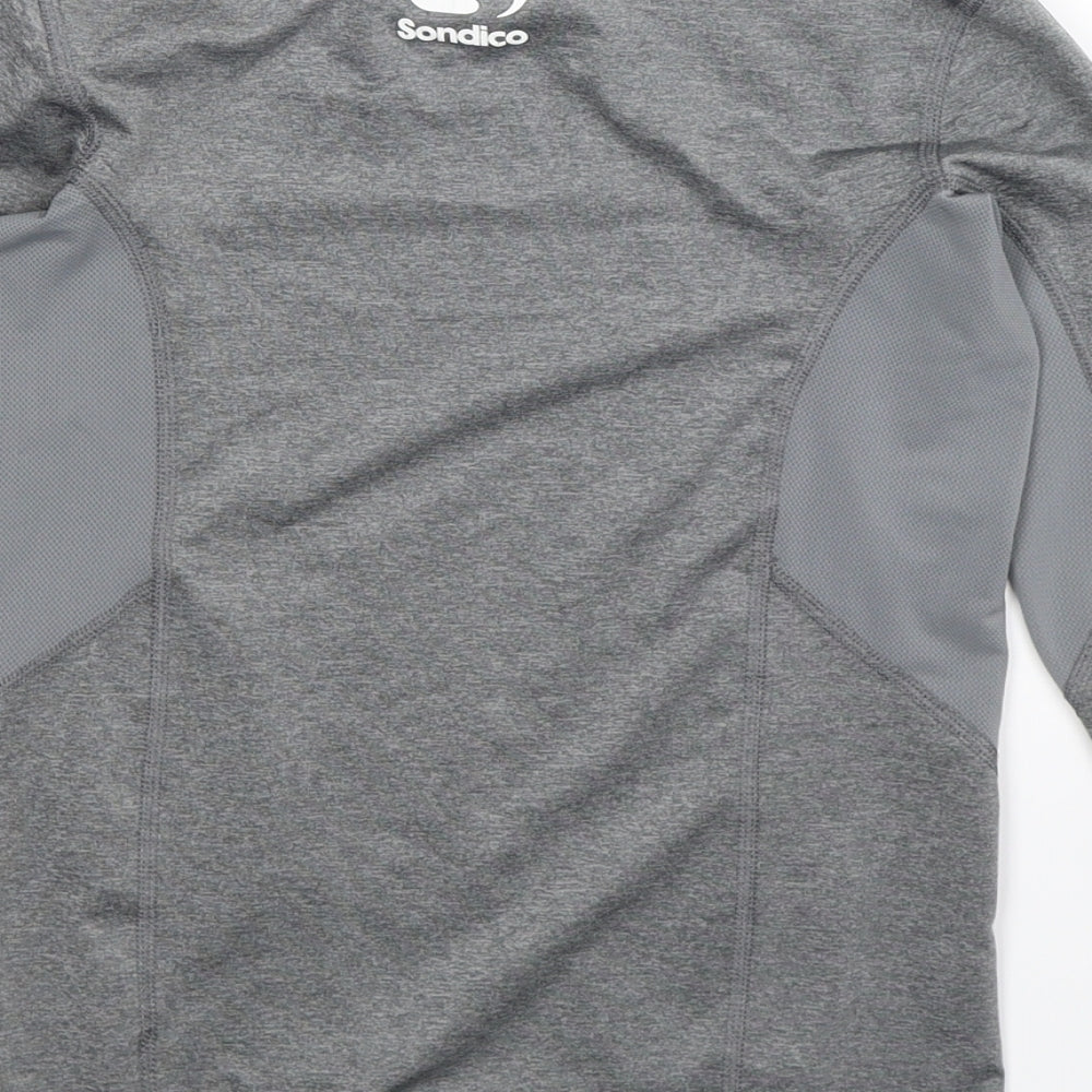 Sondico Boys Grey   Jersey T-Shirt Size 11-12 Years  - Compression