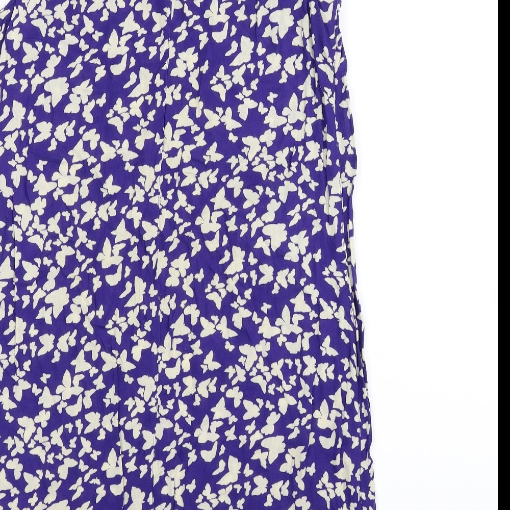 F&F Womens Purple  Rayon Bodycon  Size 8