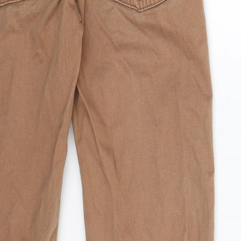 F&F Boys Brown    Trousers Size 7-8 Years