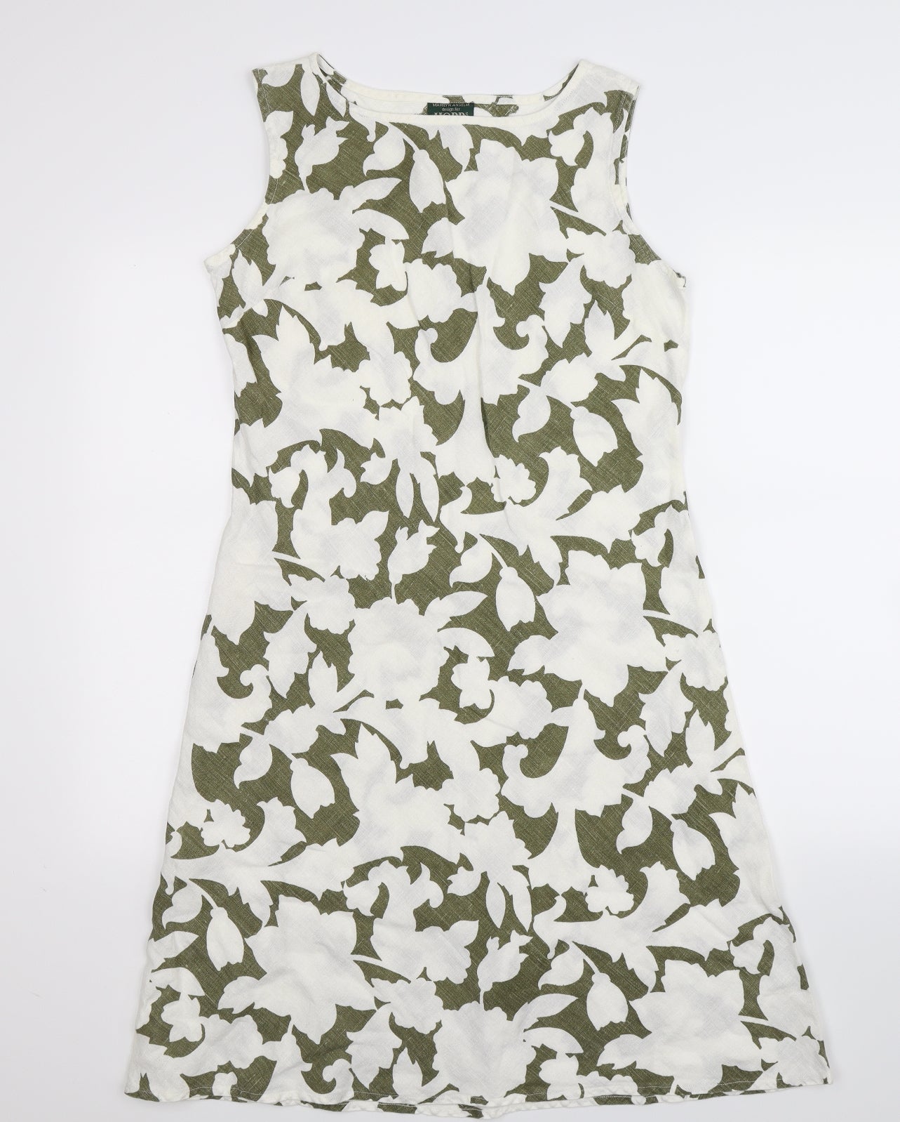 Hobbs Womens Green Floral  Bodycon  Size 14
