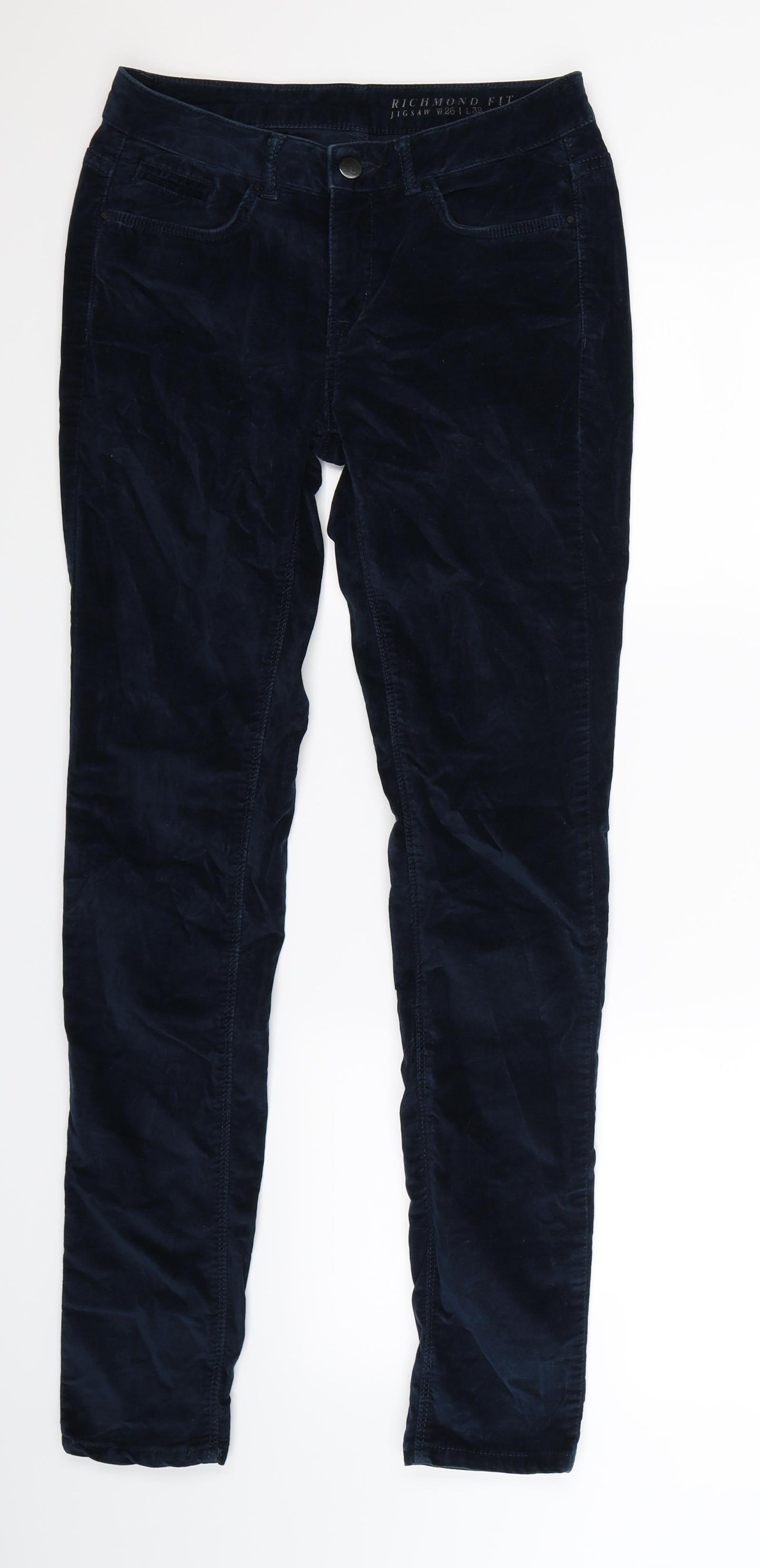 Jigsaw Womens Blue   Trousers  Size 26 in L32 in