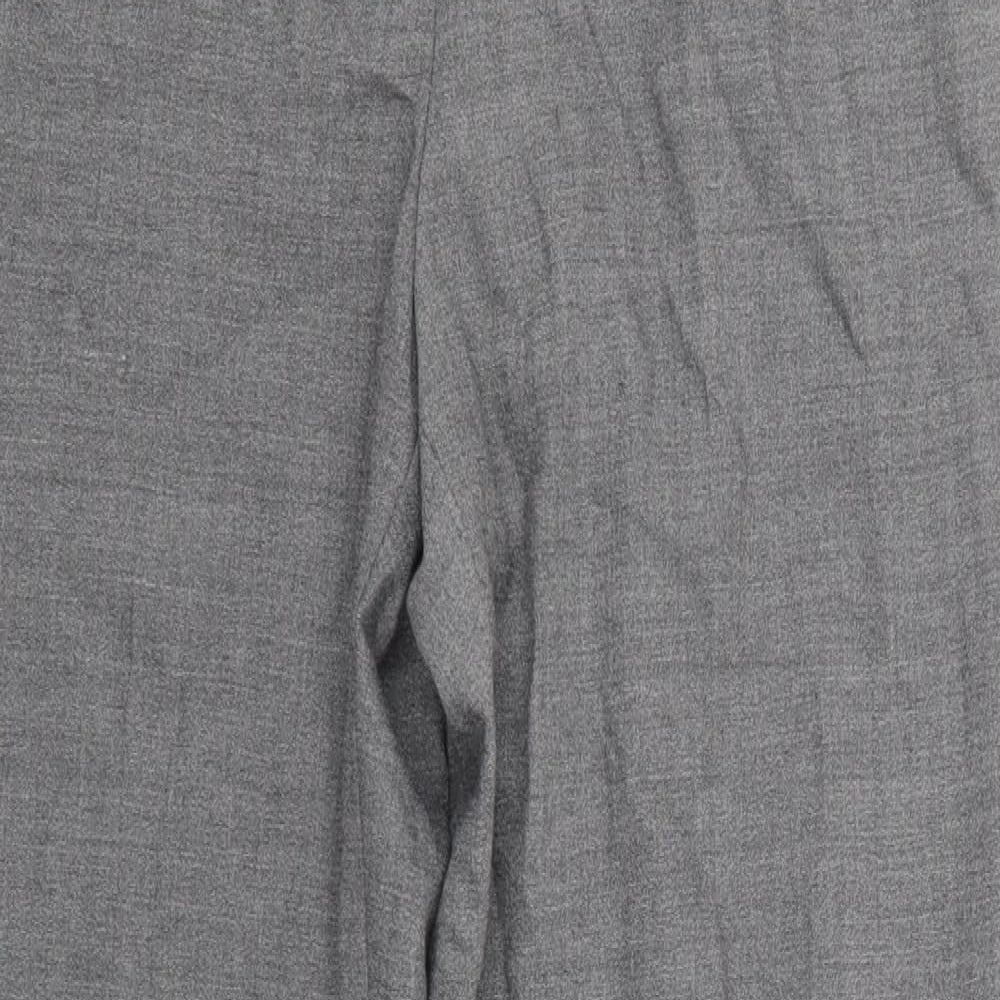 MICHELE Womens Grey   Trousers  Size 12 L30 in