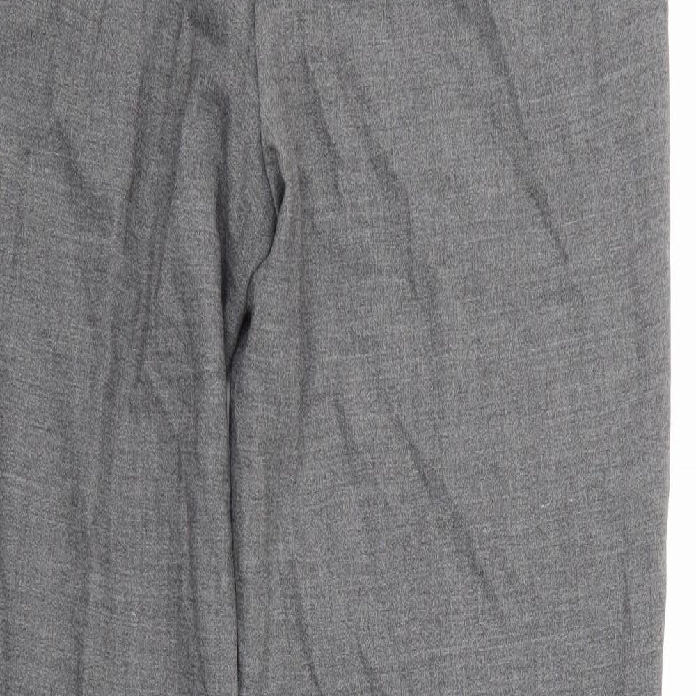 MICHELE Womens Grey   Trousers  Size 12 L30 in
