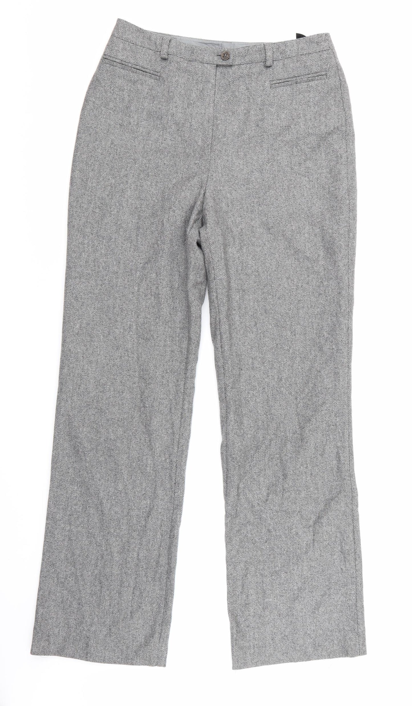 Marks and Spencer Womens Grey   Trousers  Size 12 L30 in