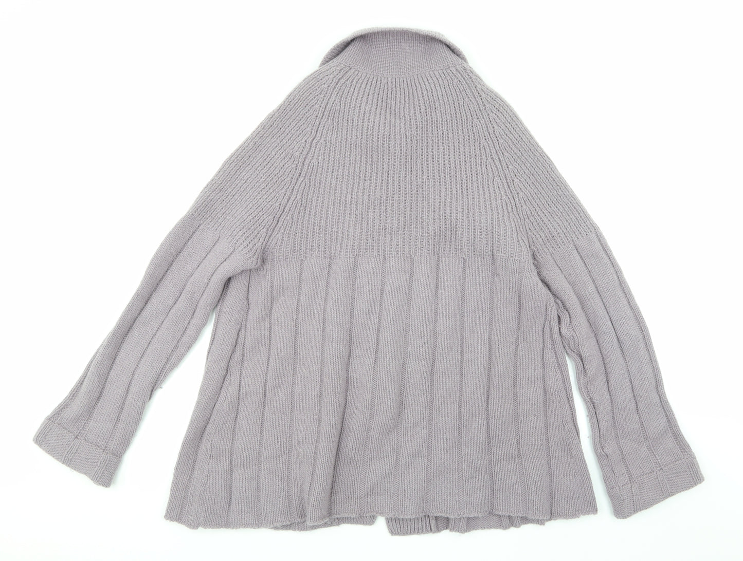 Eltic Clothing Womens Purple  Knit Cardigan Jumper Size L