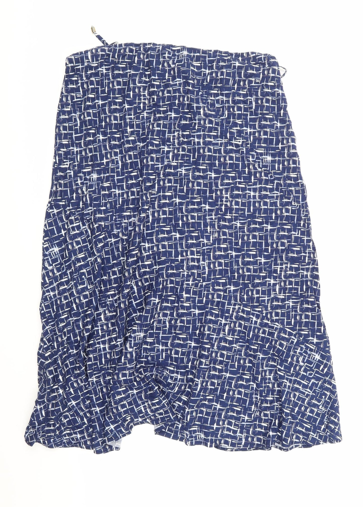 Marks and Spencer Womens Blue   A-Line Skirt Size 14