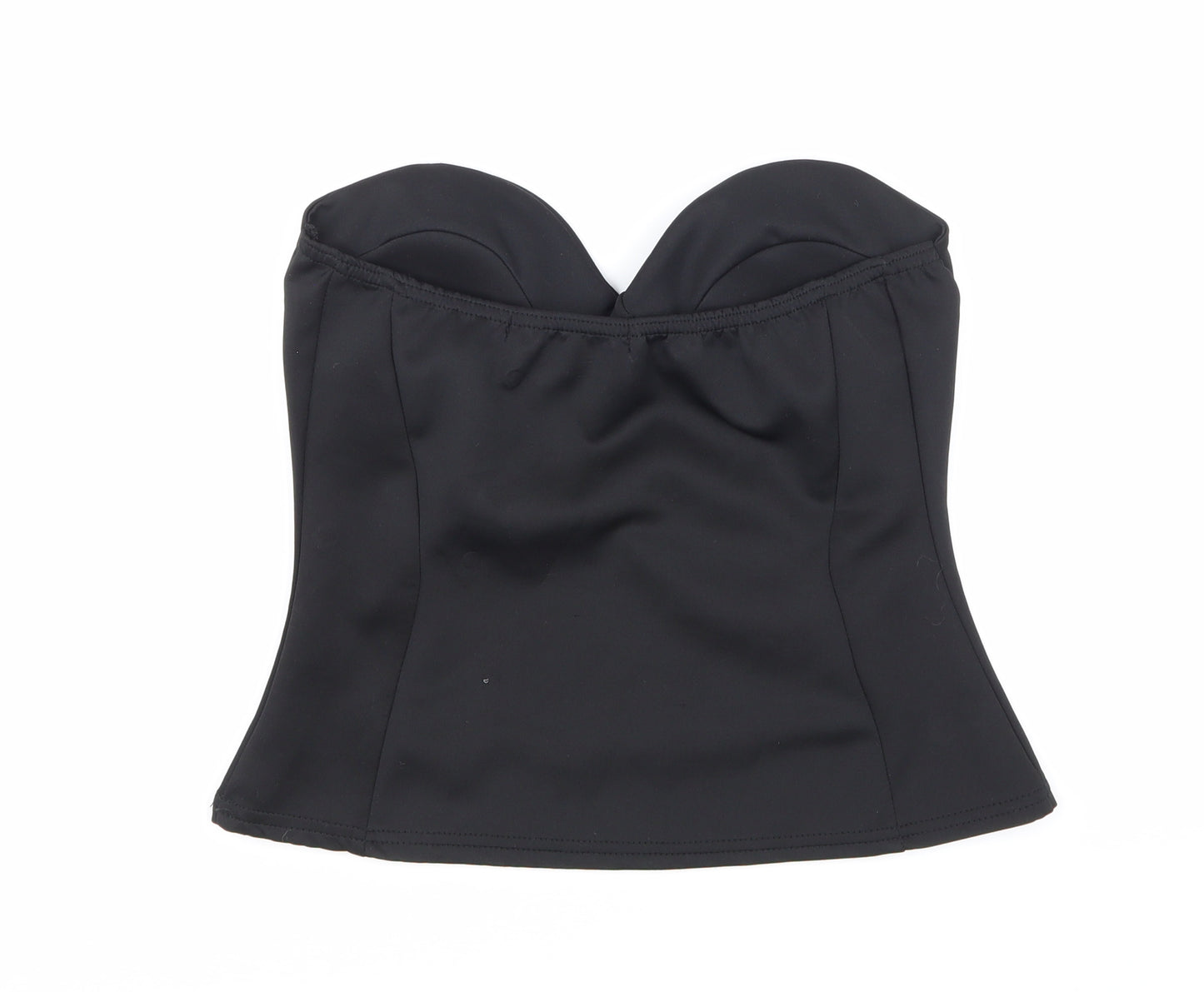 Boohoo Womens Black   Basic Blouse Size 12