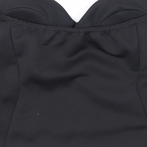 Boohoo Womens Black   Basic Blouse Size 12