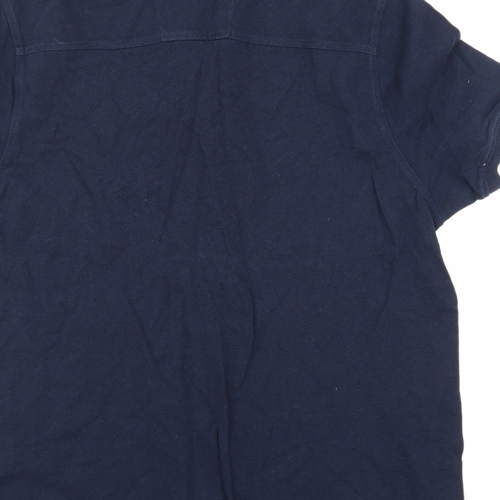 Racing Green Mens Blue    Polo Size L