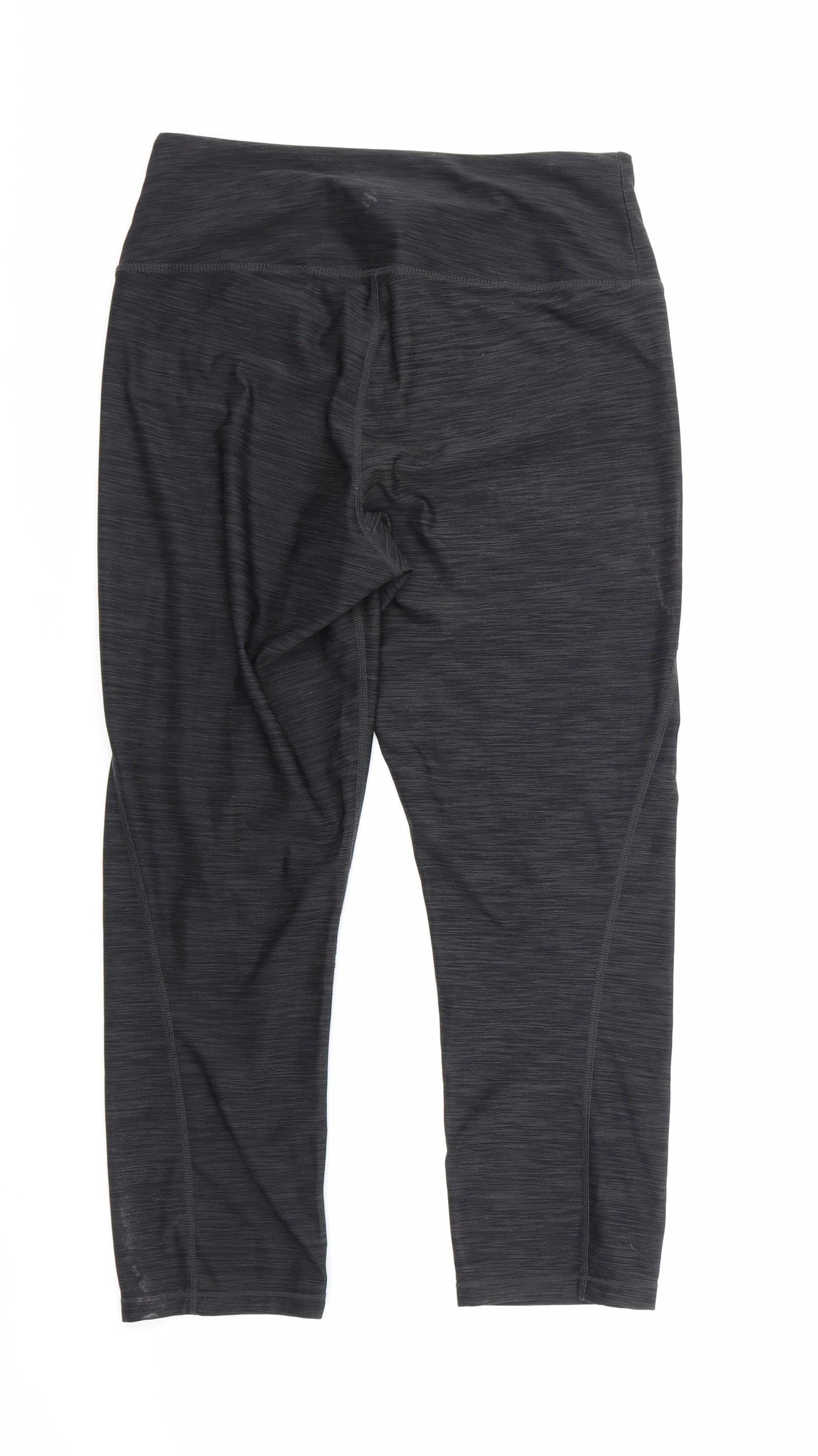 H&M Womens Grey   Capri Leggings Size M L20 in