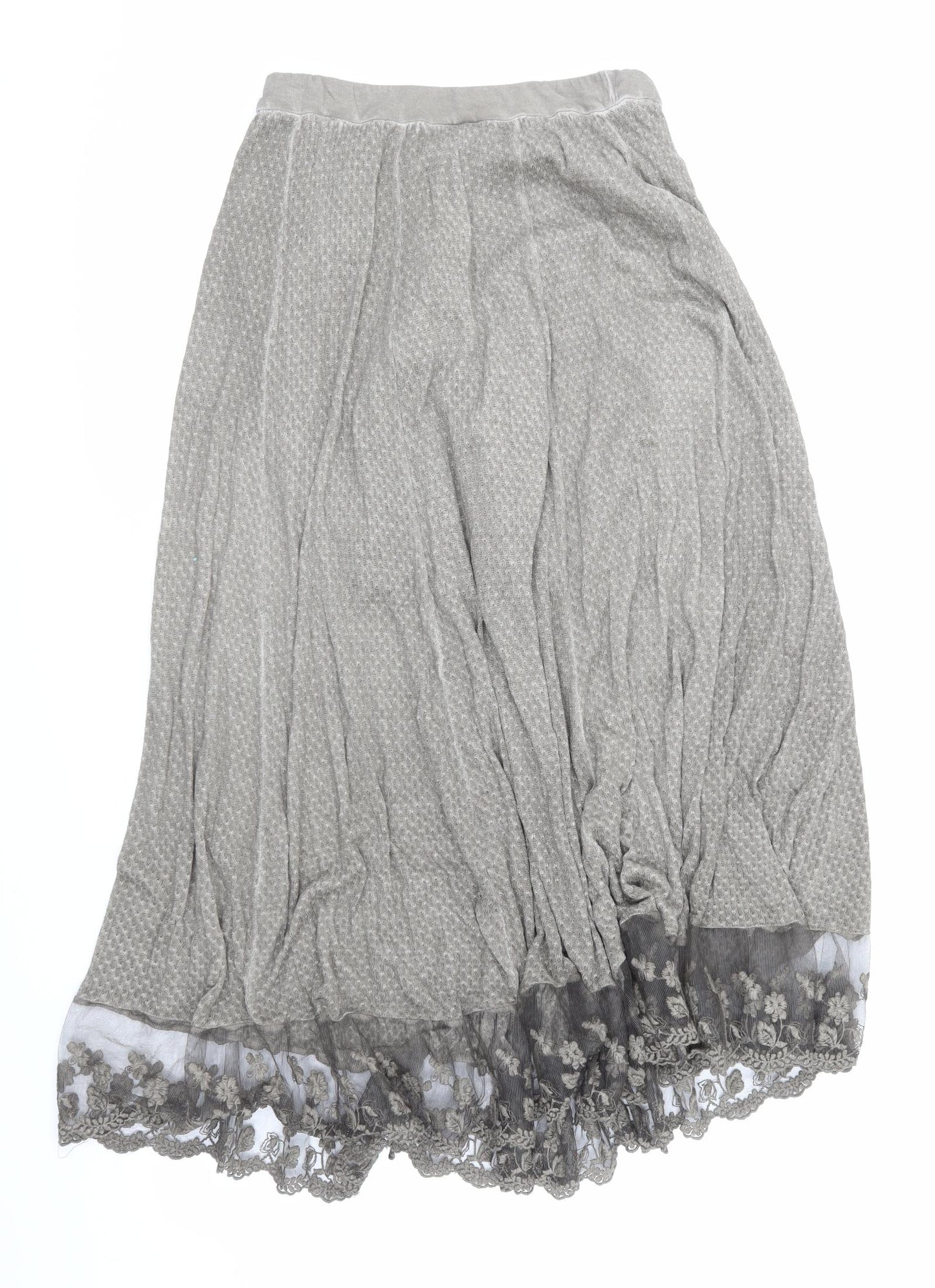 Preworn Womens Brown   A-Line Skirt