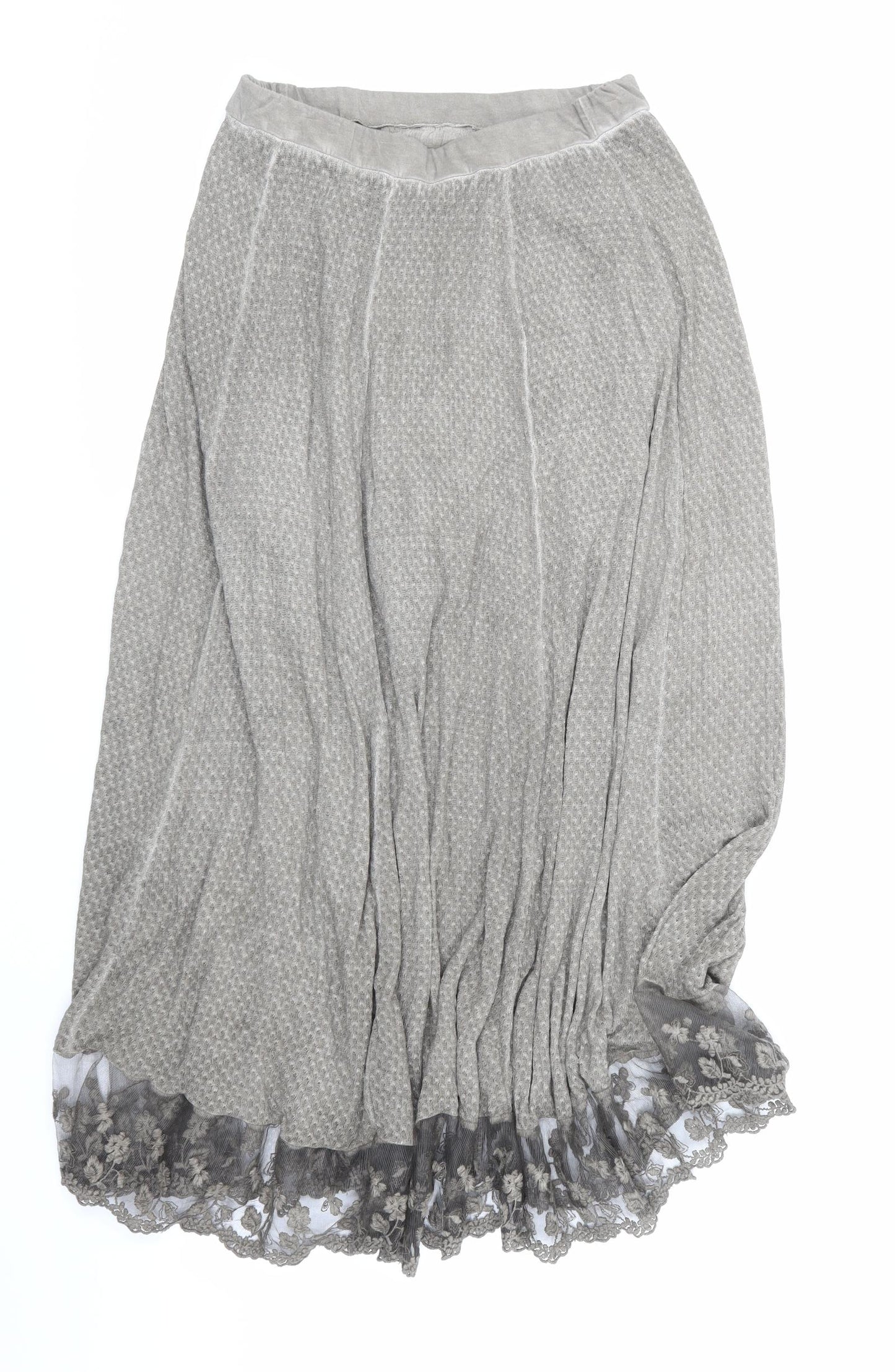 Preworn Womens Brown   A-Line Skirt