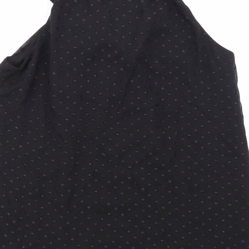 Adiva Womens Black   Basic Blouse Size L