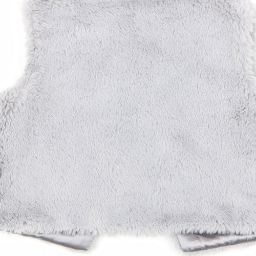 Young Dimension Girls Grey   Gilet Coat Size 2-3 Years