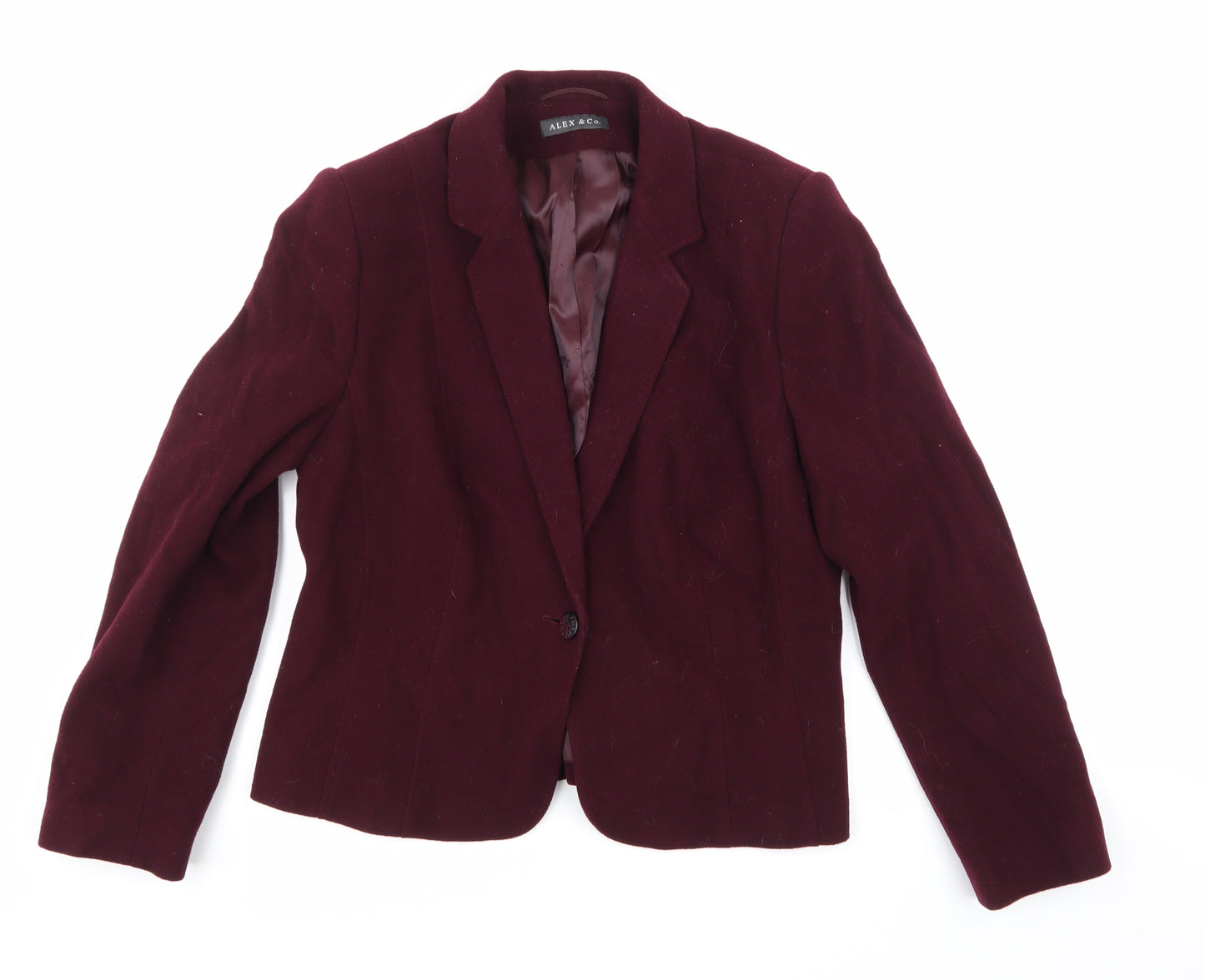 Alex & Co Womens Purple   Jacket  Size 16