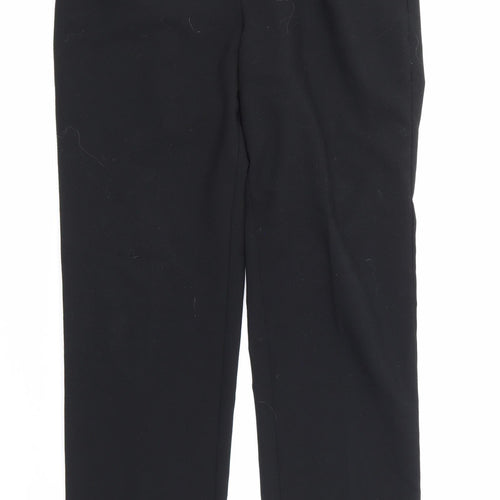 Marks and Spencer Womens Black   Trousers  Size 12 L26 in