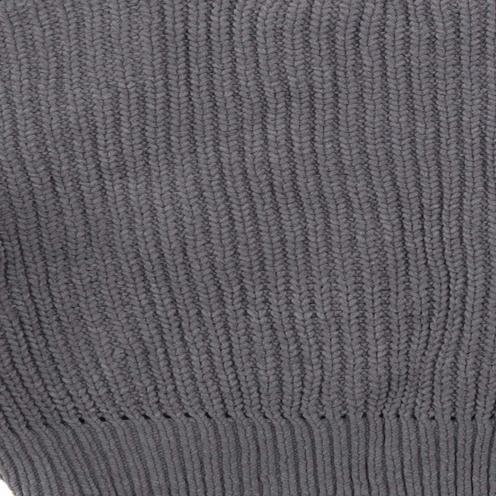 New Look Womens Grey  Knit Pullover Jumper Size M