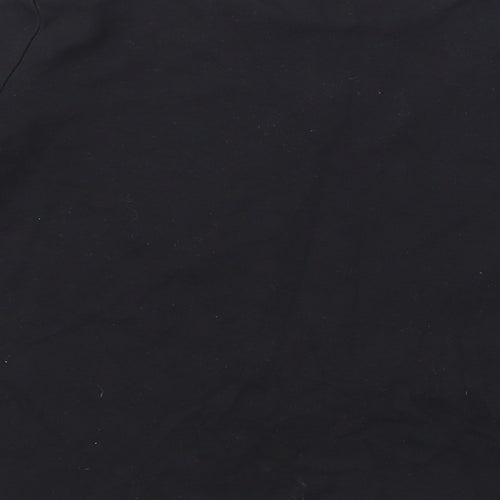 George Girls Black   Basic T-Shirt Size 9-10 Years