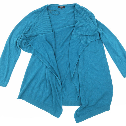 Papaya Womens Blue  Knit Cardigan Jumper Size 12