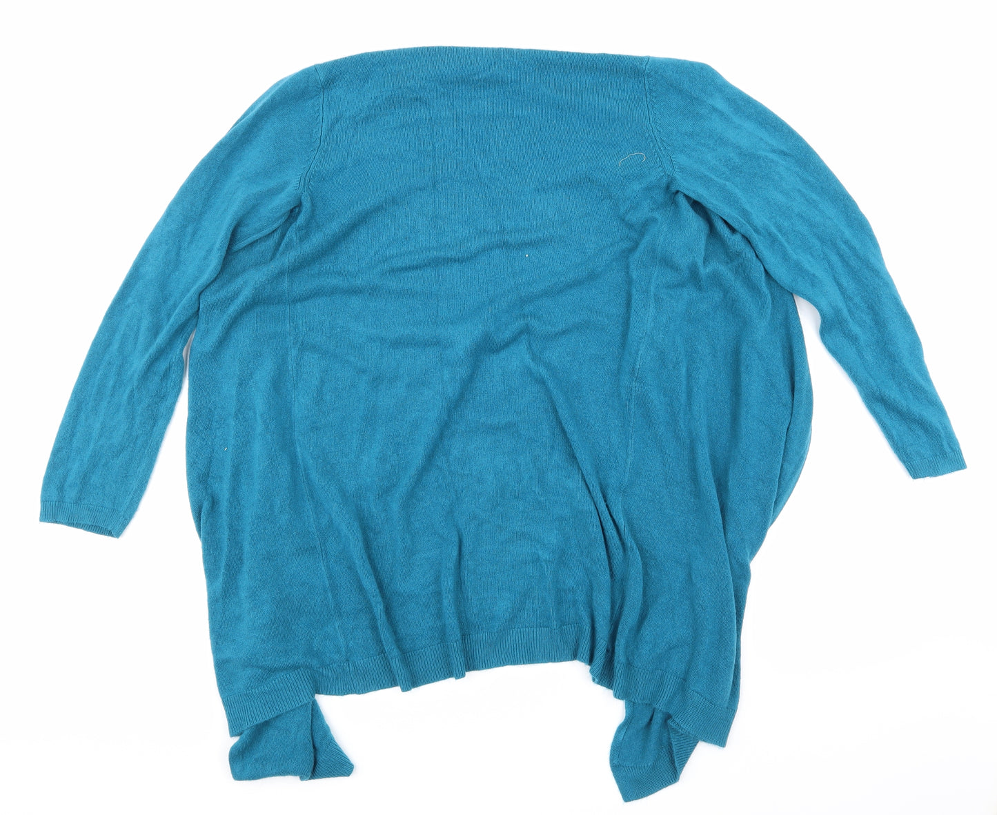 Papaya Womens Blue  Knit Cardigan Jumper Size 12