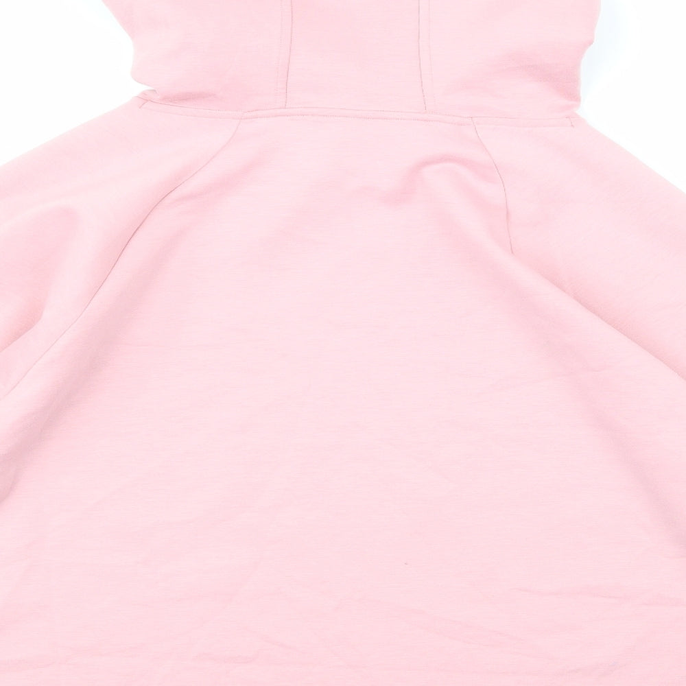 Marks and Spencer Womens Pink   Pullover Hoodie Size 16