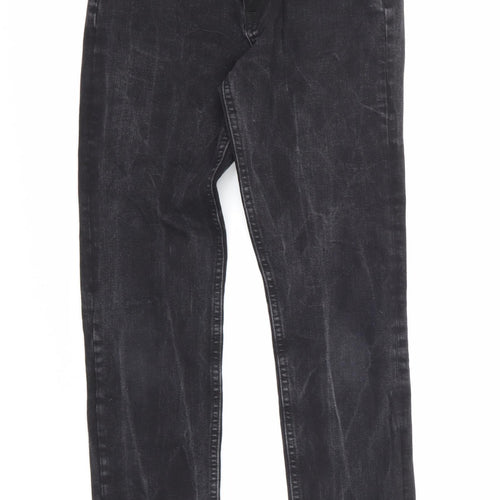 Marks and Spencer Womens Black  Denim Skinny Jeans Size 10 L27 in