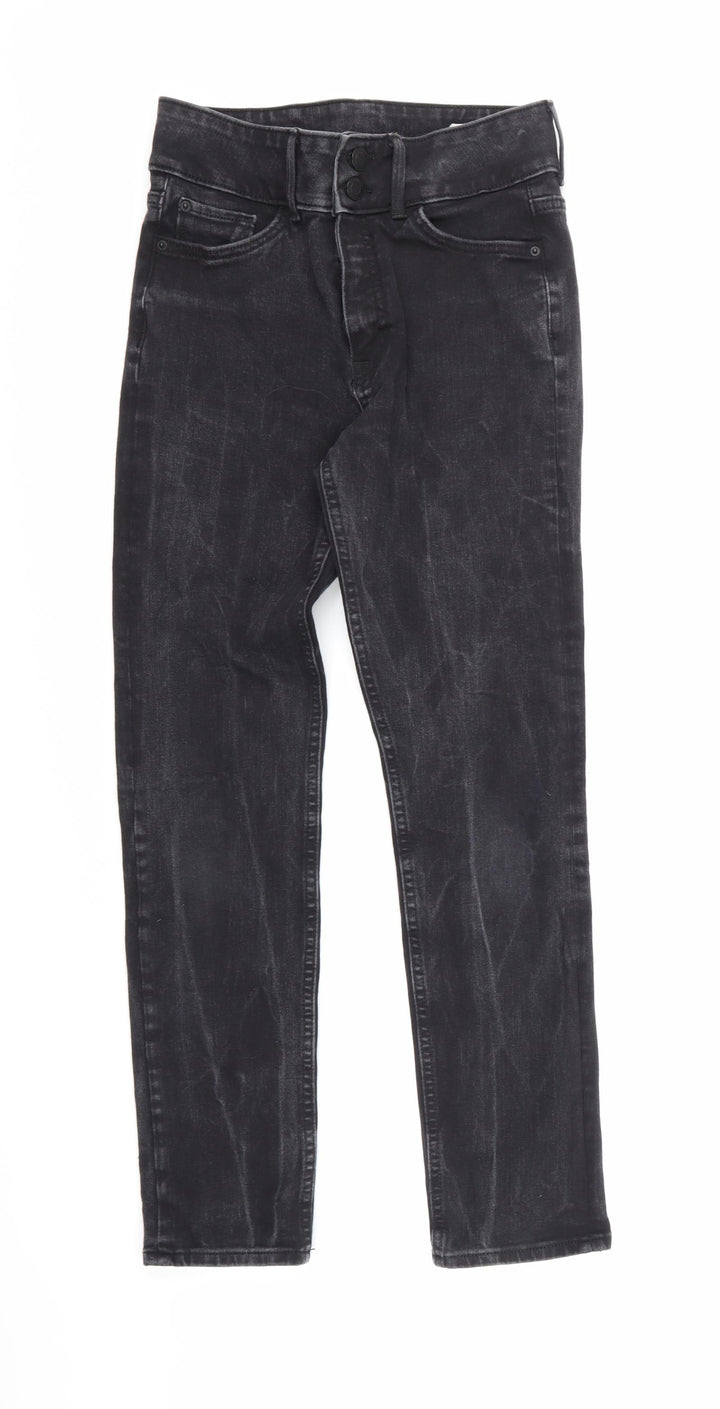 Marks and Spencer Womens Black  Denim Skinny Jeans Size 10 L27 in