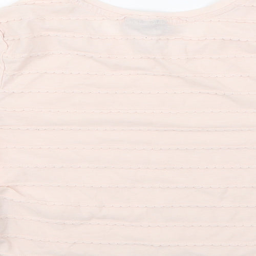 Topshop Womens Pink   Basic T-Shirt Size 8