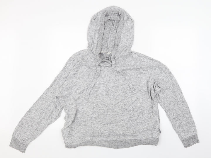 Love to lounge Womens Grey Pullover Hoodie Size 12