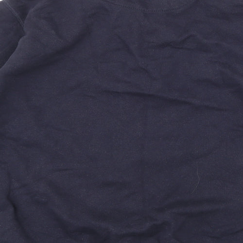 Lincoln Mens Blue   Pullover Hoodie Size M