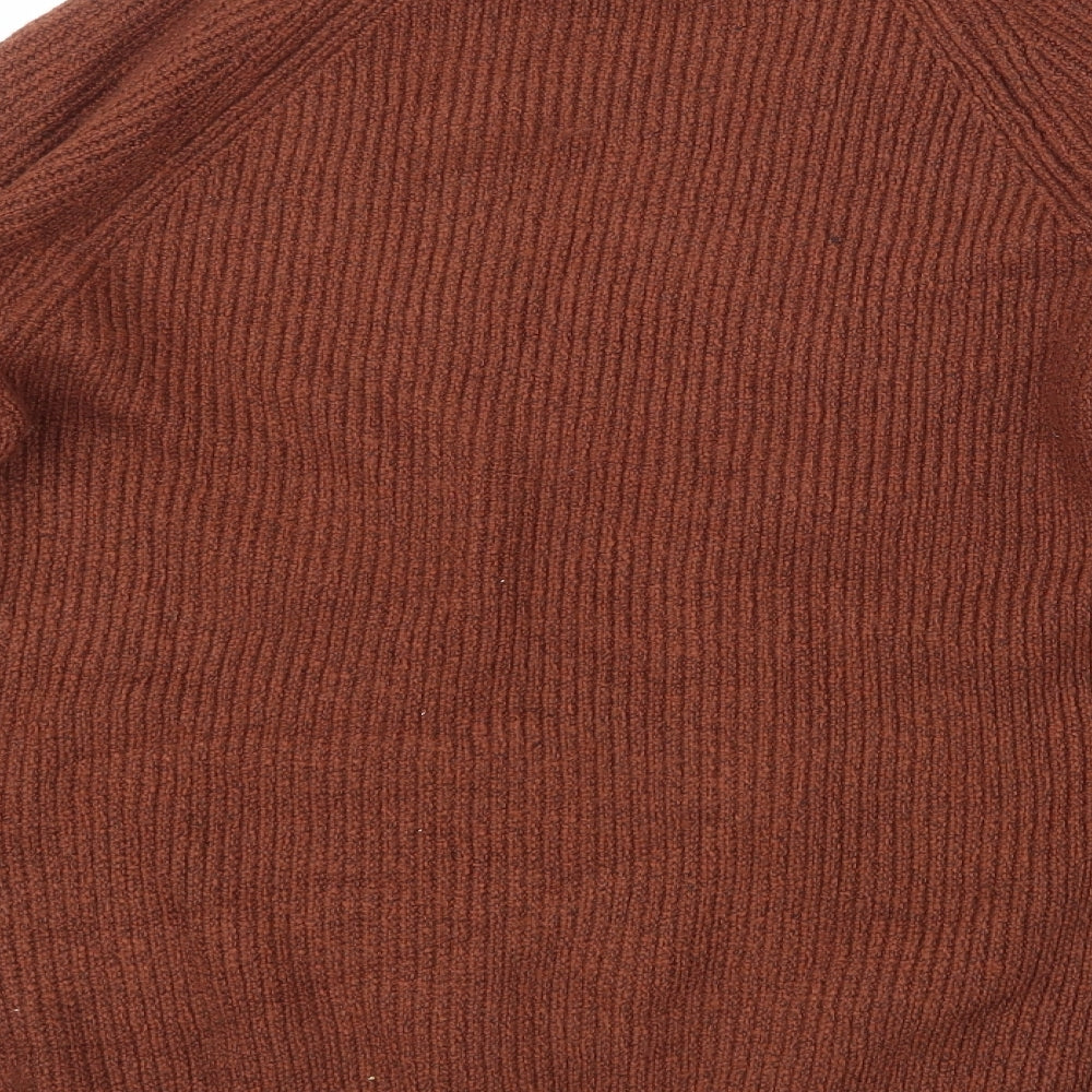 Marks and Spencer Mens Brown  Knit Pullover Jumper Size M
