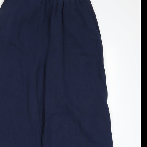 Boheme Womens Blue   Harem Trousers Size S L21 in