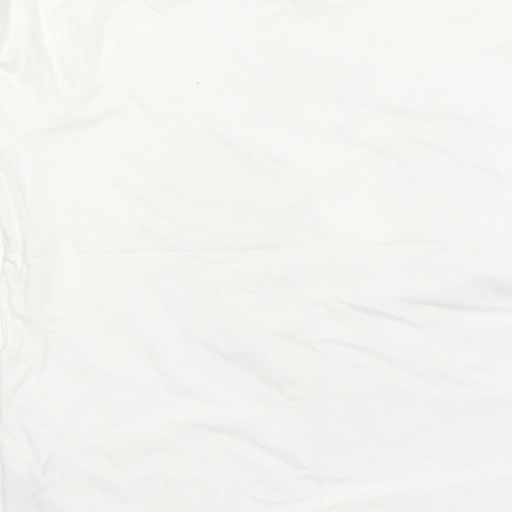 George Boys White   Basic T-Shirt Size 9 Years