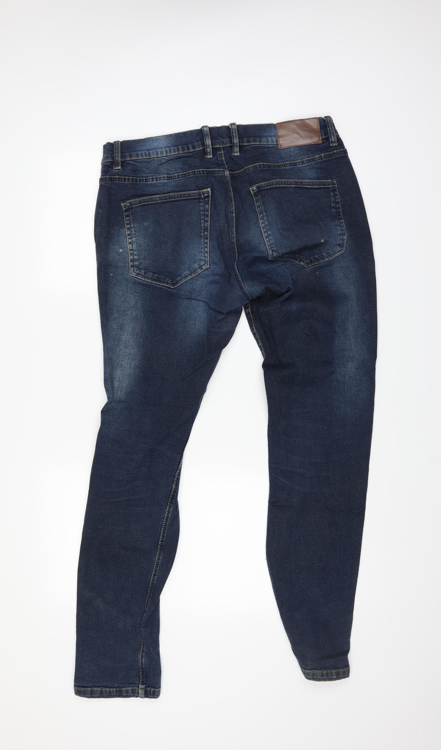 French Connection Mens Blue   Skinny Jeans Size 32 L32 in