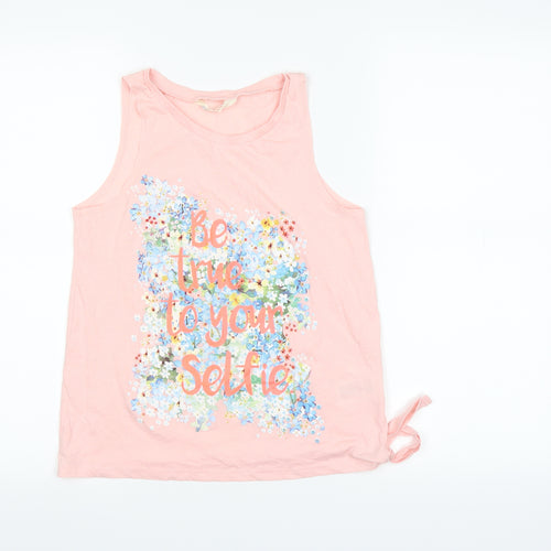 H&M Girls Pink   Basic Tank Size 11 Years